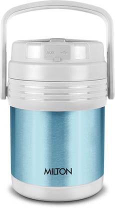 MILTON Woofer 3 with Bluetooth Speaker 3 Containers Lunch Box