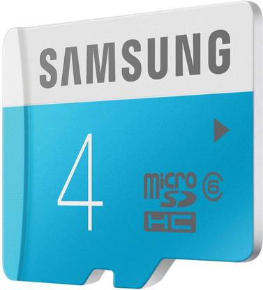 SAMSUNG B00CE3CQEE MB-MS04D 4 GB SD Card Class 4 24 MB/s  Memory Card Compatible with Mobile