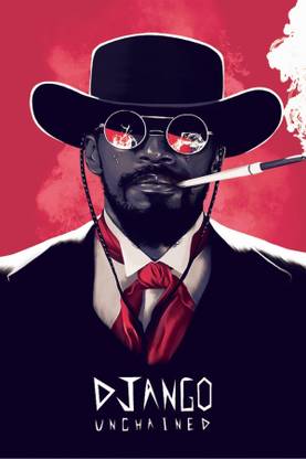 POSTER DJANGO UNCHAINED Paper Print