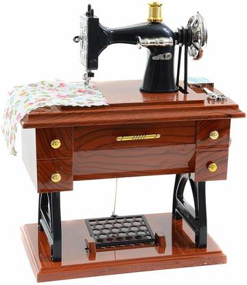 Lattice Vintage Musical Mini Sewing Machine Toy