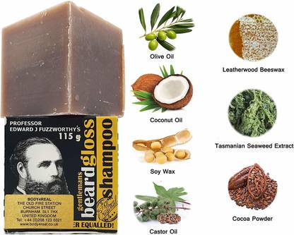 Beauty and the Bees Professor Fuzzworthy's Beard Shampoo with Natural Oils