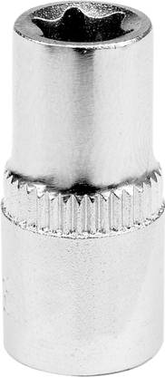 YATO YT-05214 1/4 inch Drive chrome vanadium steel Sandblasted Socket Bit with the symbol 50BV30 and Size is E7 Socket Set