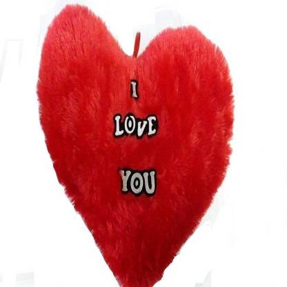 hasya big store soft dil heart for love stuff toy  - 29 cm