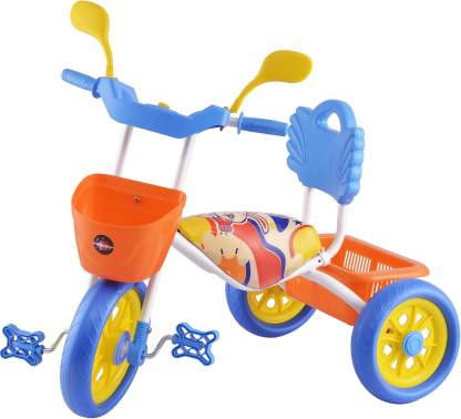 Bajaj Baby Product Babyb Tricycle for Baby Newly Launched With Back Front and Back Side Basket Recommended for New Born 1,2,3,4,5 Years Old Children Musical Tricycle for Baby Boys & Girls Gifts Tricycle for Kids, Tricycle for baby, Baby tricycle 053 Tricycle Tricycle