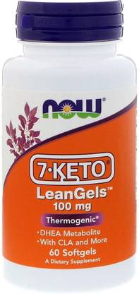Now Foods 7-Keto, LeanGels, 100 mg, 60 Softgels
