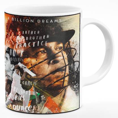 ANDV "Sachin Tendulkar Movie Poster" Printed ("Happy Birthday Day" Printed Best Birthday Gift (MN-A0AA19AEB0)) Ceramic Coffee Mug