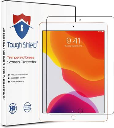 TOUGH SHIELD Tempered Glass Guard for Apple iPad 8th Gen 10.2 inch