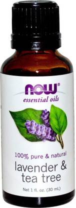 Now Foods Essential Oils, Lavender & Tea Tree, 1 fl oz (30 ml)