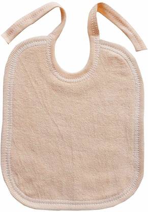 SRC Crumb Catching Bibs for Kids with Brown