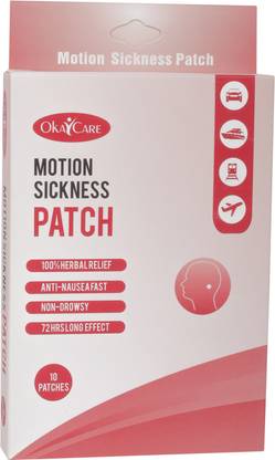 okaycare Motion Sickness Patch Plaster & Patch