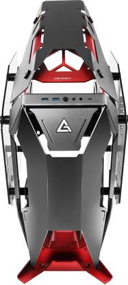 Antec Torgue Mid Tower Aluminum Gaming Cabinet Support E-ATX, ATX, Micro-ATX, ITX Motherboard with Tempered Glass (Both Sides) Gaming Mid Tower Cabinet with USB 2.0 and USB 3.0 Ports Compatible with Computer