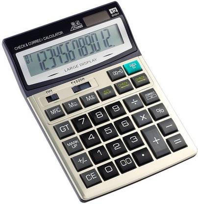 SaleOn 196 Big Size Financial And Business Calculator Financial  Calculator