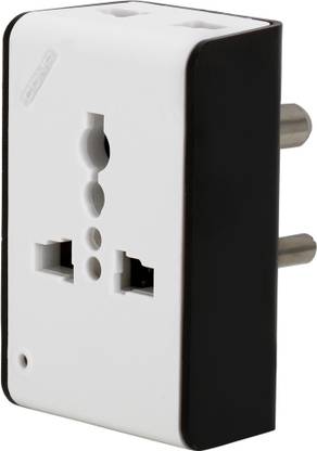 CONA Latest Technology 4311 4311 Next 3 Pin Multi Universal Plug 6A/13A 240V White (Single) Power Adapter|3 pin Multi Universal Plug socket|Electric boad 3 Pin Socket|3 Pin adapter|3 pin top 6 amp/13 amp |3 pin plug Three Pin Plug