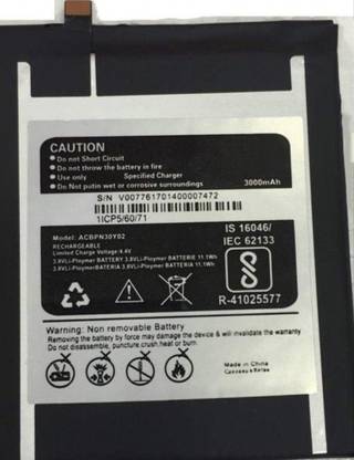 MM Elite Mobile Battery For  Micromax YU Yureka Black YU5040 (ACBPN30Y02)
