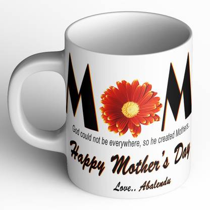 Abaronee Abalendu Happy mothers day quote m016 Ceramic Coffee Mug