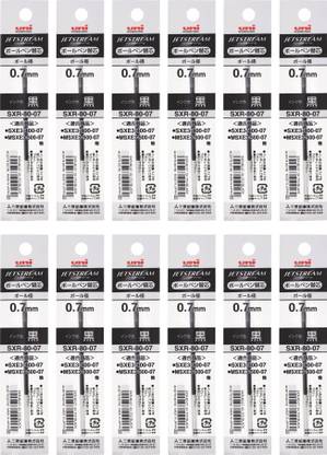 uni-ball SXR 80 (0.7mm) Black, Usable for MSXE 3-500 & SXE 3- 400 Refill