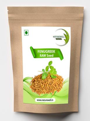 Naturewell Natural Dried Fenugreek Seeds | Whole Methi Dana Seeds -Menthya-Vendhayam- Menthulu 250 gram Pack Seed