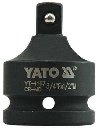 YATO YT-1167 CrMo Material Cold forged 3/4inch (F)X1/2inch (M) Imapct Adaptor-44mm Socket Set
