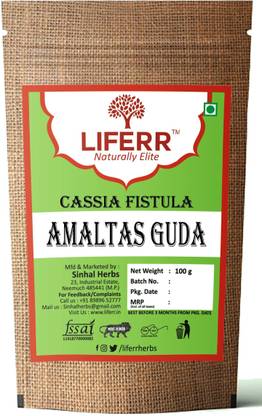 LIFERR Organic - Amaltas Guda / Golden shower tree / Indian Laburnum / Cassia Fistula