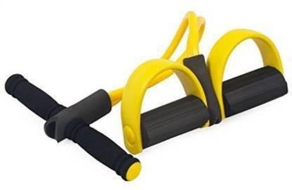 WOMS Rubber Pull Exerciser Reducer Slimming Waist Tummy Trimmer Ab Exercise Ab Exerciser