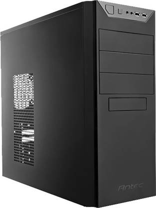 Antec VSK4000B-U3 Support Standard ATX, MicroATX, Mini-ITX Motherboard, 1 x 120 mm Fan Preinstalled Gaming Mid Tower Cabinet with USB 2.0 and USB 3.0 Ports Compatible with Computer