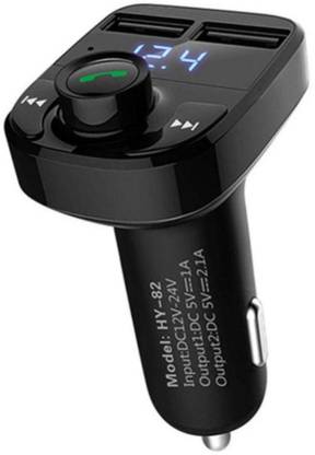 Rutba v4.1 Car Bluetooth Device with Audio Receiver, Car Charger, FM Player, FM Transmitter, MP3 Player, Transmitter, Car Charger