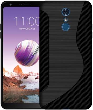CASE CREATION Back Cover for LG Stylo 4 Soft Fabric Case Hybrid Protective Mobile Cover