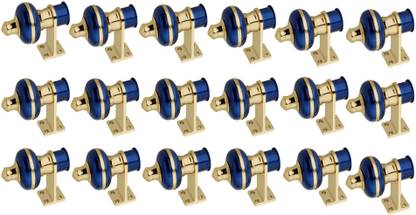 GROWNIX Blue Rod Rail Bracket Metal