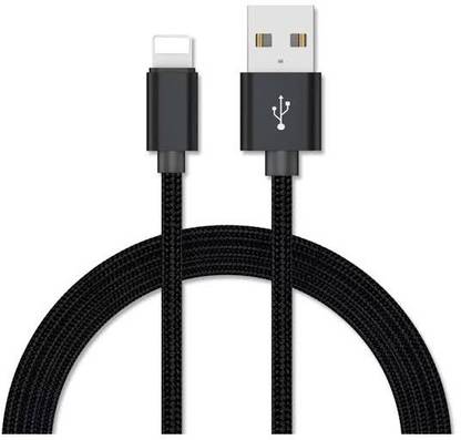 Tuscan Gold Lightning Cable 2.4 A 1.2 m lighning 8 pin TO USB , fast charge AND sync 2.4 A Max , nylon braided cloth