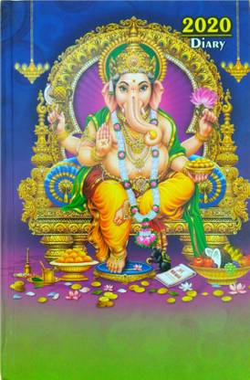 kolor nine Tamil Diary, Year-2020, Regular Size Regular Diary Ruled 380 Pages