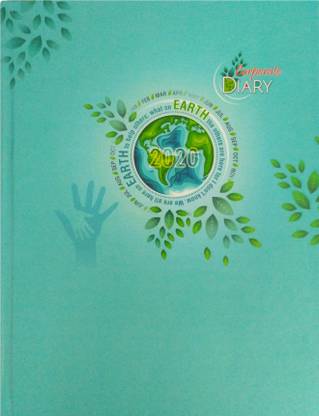 kolor nine Superior Quality Diary, Year-2020, Regular Size Regular Diary Ruled 380 Pages