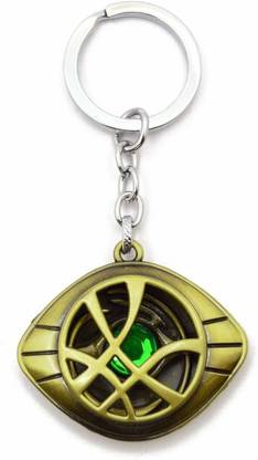 Royle Katoch Avenger EndGame Doctor Strange Eye of Agamotto Infinity Stone (golden) Key Chain