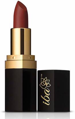 Iba Pure Lips Long Stay Matte Lipstick, Mocha Shot, 4g