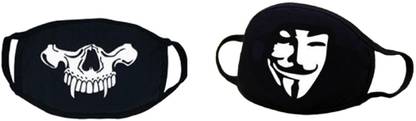 VRITRAZ Glow in the dark , Pollution Face Mask for Man Jawless V