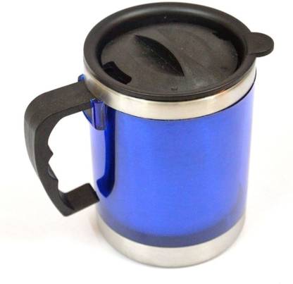 SVVM Stainless Steel Insulated Travel with Sipper Lid Stainless Steel Coffee Mug