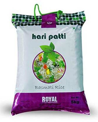 Hari Patti ROYAL BASMATI RICE 5 KG Basmati Rice (Long Grain, Steam)