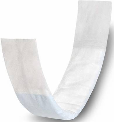 Medline Maternity Maxi Pads with Tails 11inch Individually Wrapped Sanitary Pad