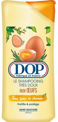 Dop Shampoo Different Flavors 400 Ml From France (1 Bottle, Oeufs) [Cat_216]