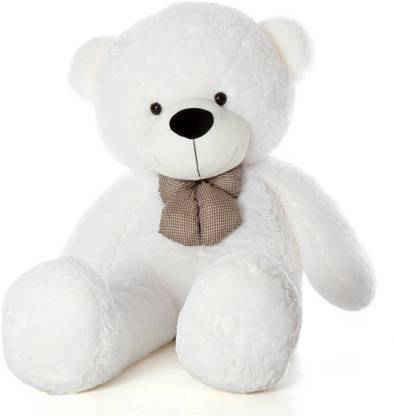 THE MODERN TREND White Teedy Bear Big 65 cm  - 90 cm