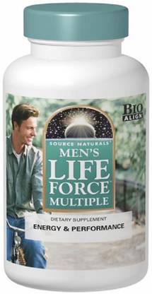 Source Naturals Men's Life Force Multiple, 180 Tablets