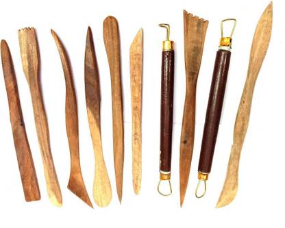 ART PAVILION 8'' INCH Clay Modelling Tool Set
