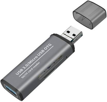 SEC USB 3.0 Card Reader Expansion Card Micro USB to SD Card OTG Adapter for Android Devices, Computer (ADS 102) Card Reader