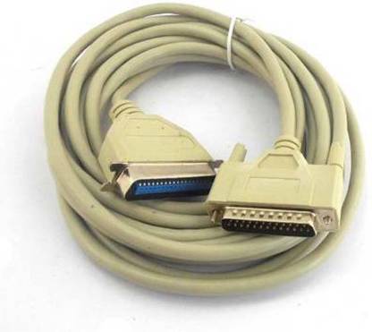 Mak World Ethernet Cable 5 m LPT Printer Cable for Dot Matrix and Inkjets Printer 5 Meter