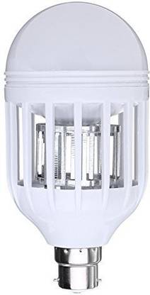 bosig Dual LED Lightbulb and Bug Light Zapper & Mosquito Killer LED Bulb LED Bug Zapper Lamp E27 Insect Mosquito Repeller Night Lighting Killing Fly-220V 15W | Bug Zapper Light Bulb for Outdoor and Indoor?15W 2 in 1 Mosquito Killer Lamp?Electric Fly Zapper Electric Insect Killer Indoor, Outdoor