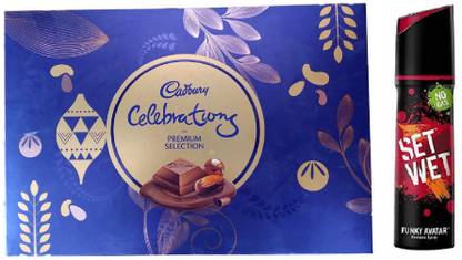 Cadbury Hamper Gift Pack Chocolates With Set Wet Deo Combo
