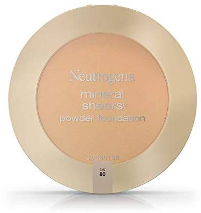 NEUTROGENA Mineral Sheers Powder Foundation Tan 80 0.34 Ounce [Cat_995] Foundation