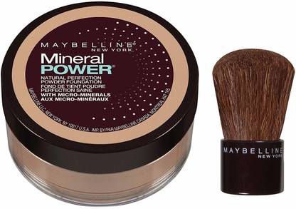 MAYBELLINE NEW YORK Mineral Power Pure Beige, 8G [Cat_995] Foundation