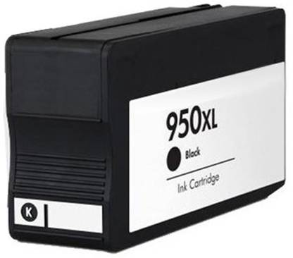 AC 950XL Black Ink Cartridge (2300 Pages) for Use Officejet Pro 251dw Printer (CV136A), Officejet Pro 276dw Multifunction Printer (CR770A), Officejet Pro 8100 ePrinter - N811a/N811d (CM752A) Black Ink Cartridge