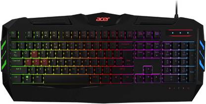 Acer Nitro Wired USB Standard Gaming Keyboard Compatible with Desktop, Laptop, Mac