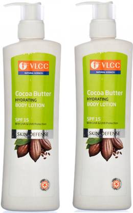 VLCC 2 Cocoa Butter Hydrating Body Lotion SPF 15 350ml each